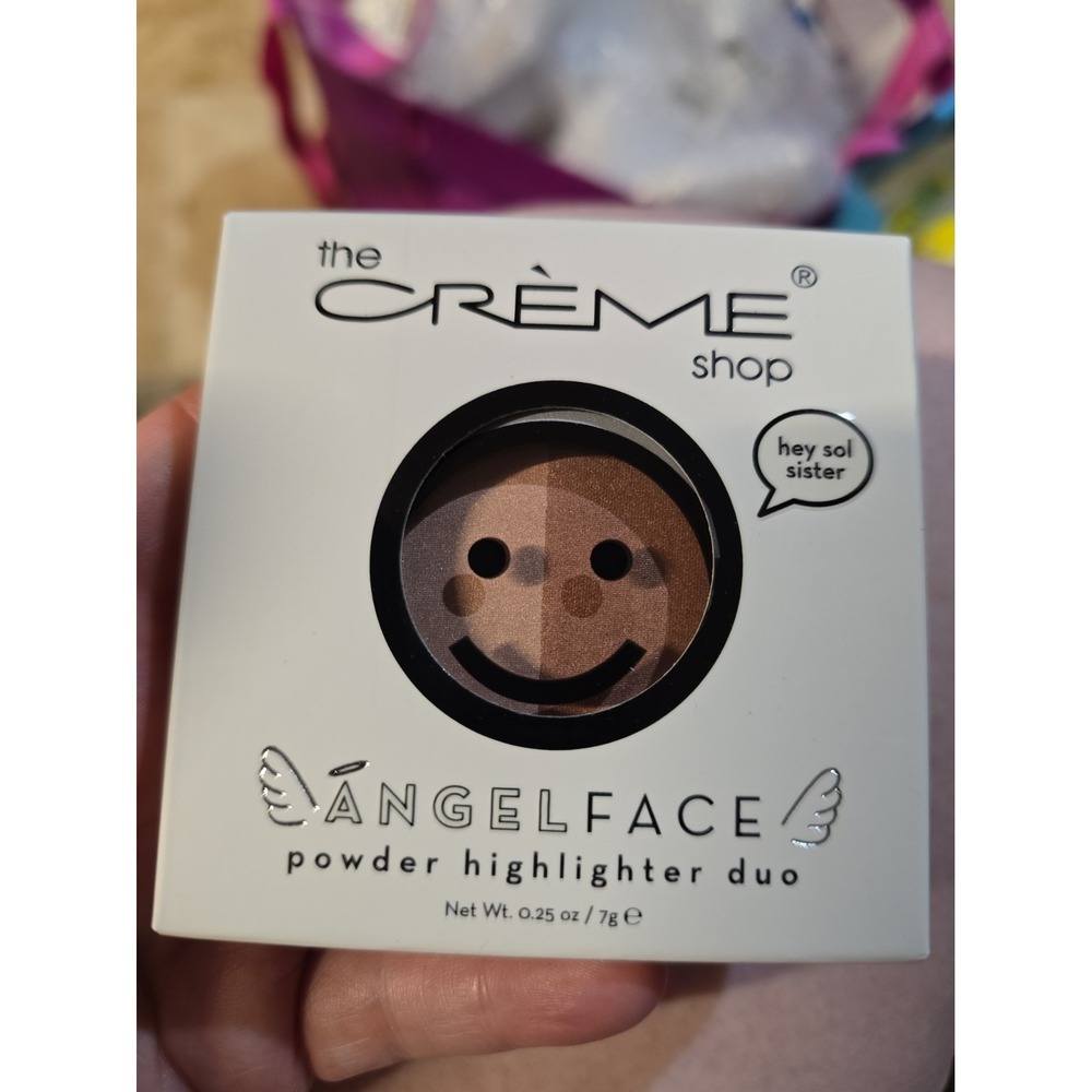 The Crème Shop Angel Face Powder Highlighter Duo - Hey Sol Sister New In Box